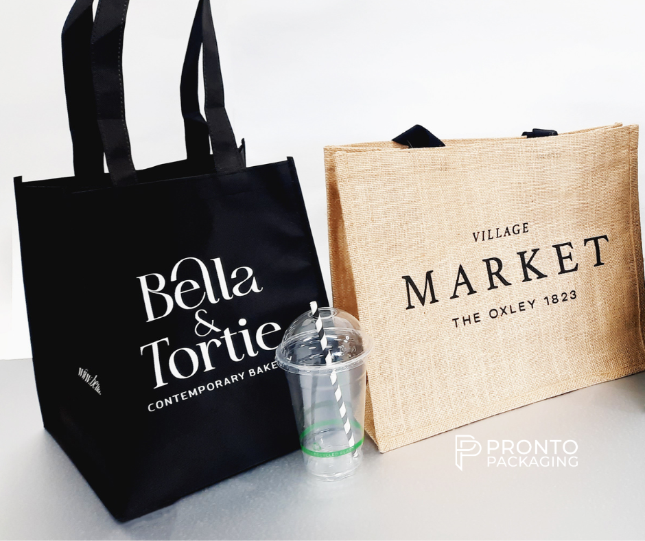 Pronto Packaging Custom Bags Non-Woven Cooler Print Bags Grocery